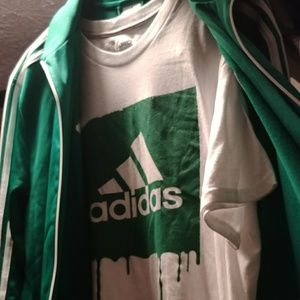 Adidas Jacket and TShirt 🎈🎈SALE🎈🎈